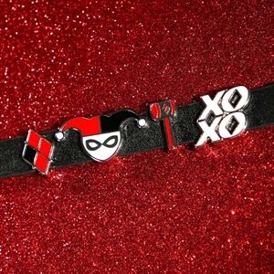 Harley Quinn Bracelet Adjustable With Charms